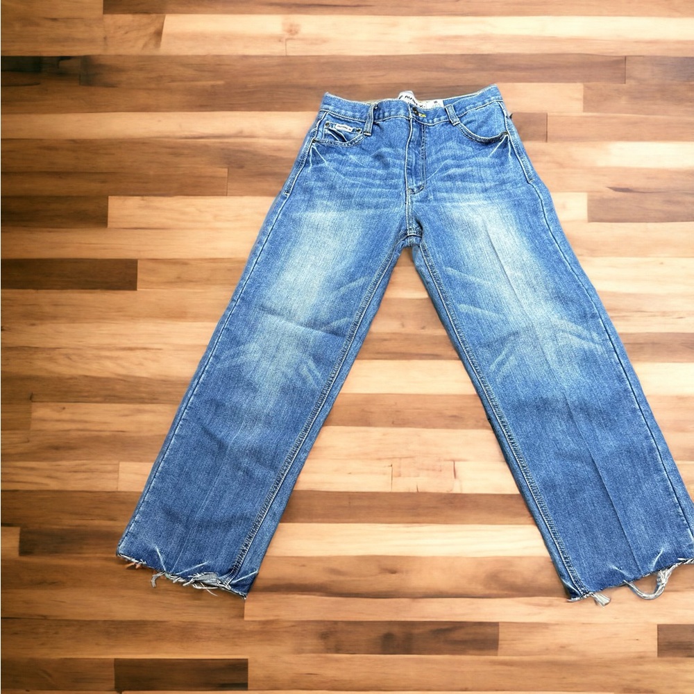 Avirex Youth Size 16 Bootcut Blue Jeans